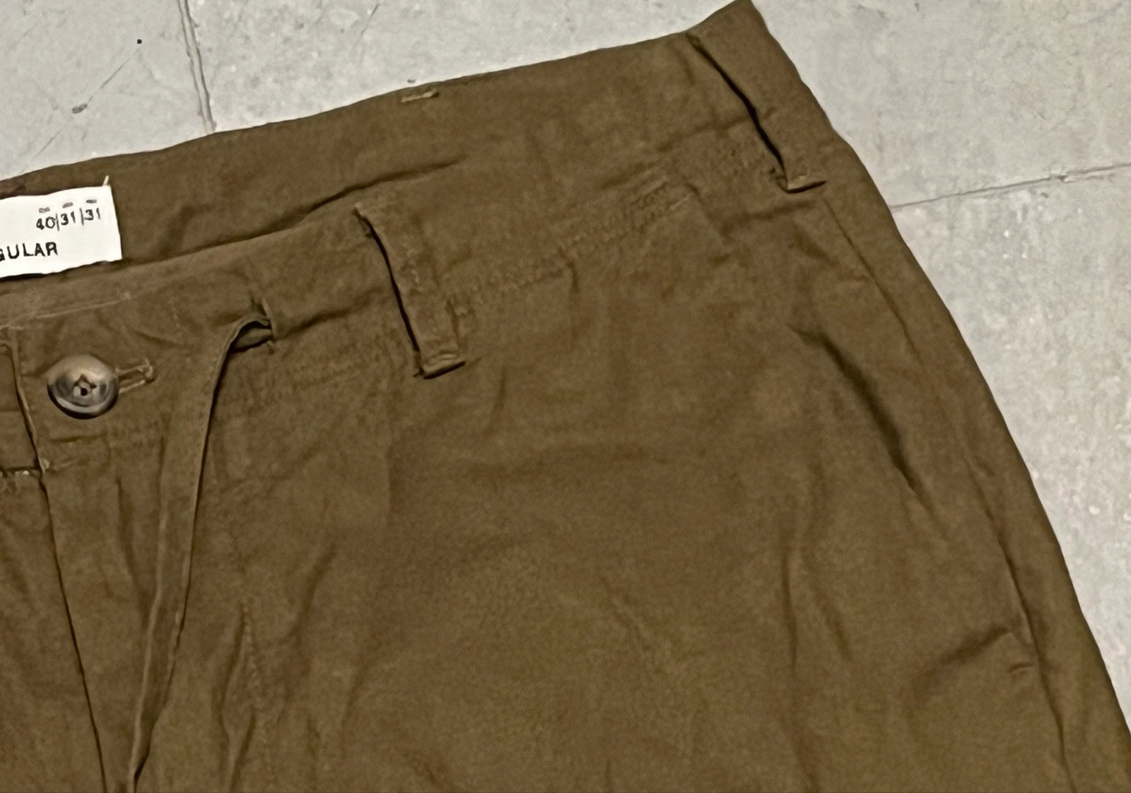 Cotton linen khaki pants – photo 8
